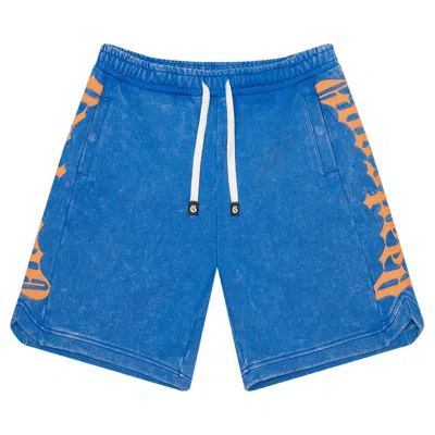 Pre-owned Godspeed Courtside Shorts 'nyk' | Blue | Men's Size M