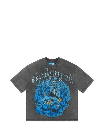 Godspeed Crowd Surf Crew-neck T-shirt In Gray