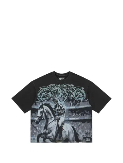 Godspeed Derby Graphic-print T-shirt In Black
