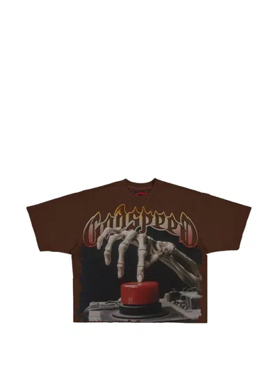 Godspeed Detonator Short-sleeved T-shirt In Brown