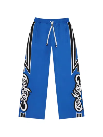 Godspeed Drawstring Track Pants In Blue