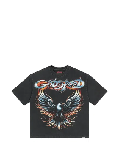 Godspeed Eagle Eye T-shirt In Black