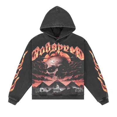 Pre-owned Godspeed Echoes Of Empires Hoodie 'black Wash' | Men's Size S