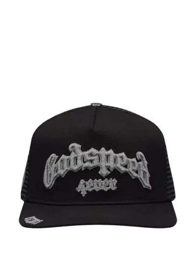 Godspeed Embroidered Trucker Hat In Black
