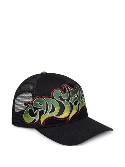 Godspeed Embroidered Trucker Hat In Black