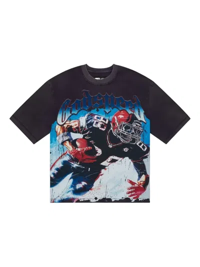 Godspeed Endzone T-shirt In Blue