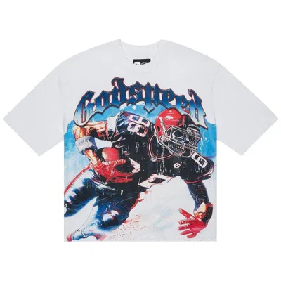 Pre-owned Godspeed Endzone T-shirt 'white' | Men's Size M