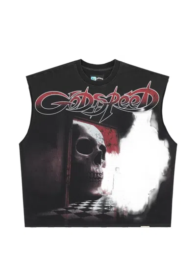 Godspeed Fate's Doorstep Graphic-print T-shirt In Multi