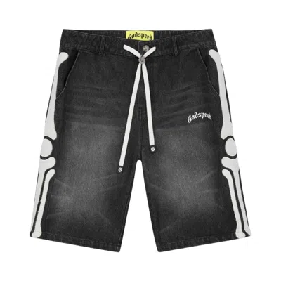 Pre-owned Godspeed Fémur Denim Shorts 'black' | Men's Size 36