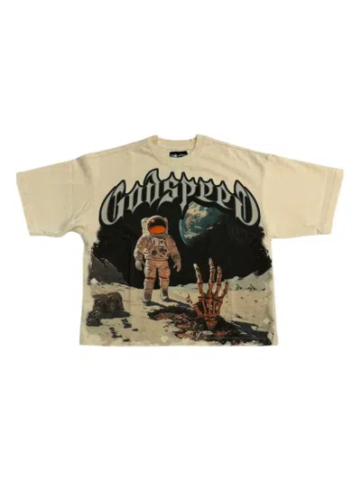 Godspeed First Contact Graphic T-shirt In Brown