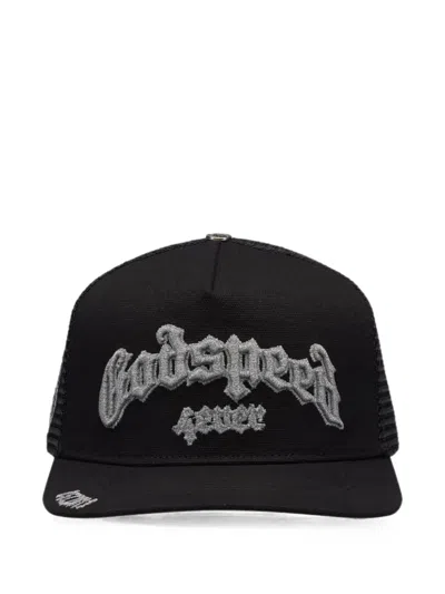 Godspeed Forever Embroidered Trucker Hat In Neutral