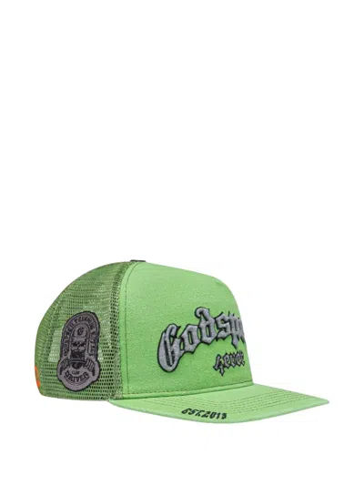 Godspeed Forever Trucker Cap In Green