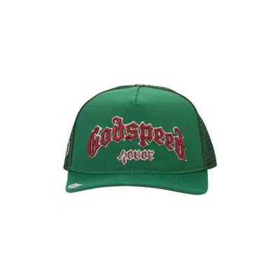 Pre-owned Godspeed Forever Trucker Hat 'green/red' | Men's Size Onesize