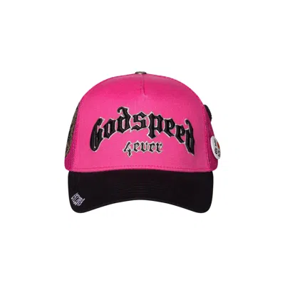 Pre-owned Godspeed Forever Trucker Hat 'pink/black' | Men's Size Onesize