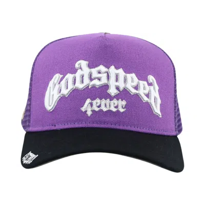 Pre-owned Godspeed Forever Trucker Hat 'purple/black' | Men's Size Onesize