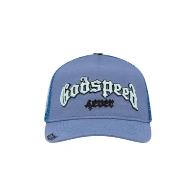 Pre-owned Godspeed Forever Trucker Hat 'triple Blue' | Men's Size Onesize