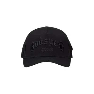 Pre-owned Godspeed Forever Trucker Hat 'vanta' | Black | Men's Size Onesize
