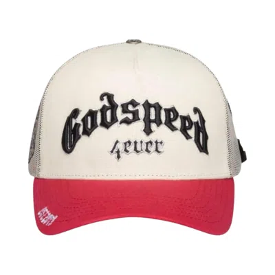 Pre-owned Godspeed Forever Trucker Hat 'white/red' | Men's Size Onesize