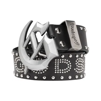 Pre-owned Godspeed Forged Gs Studded Belt 'black' | Men's Size Onesize