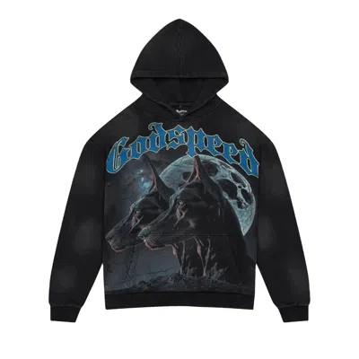 Pre-owned Godspeed F.t.d Hoodie 'black Wash' | Men's Size Xs
