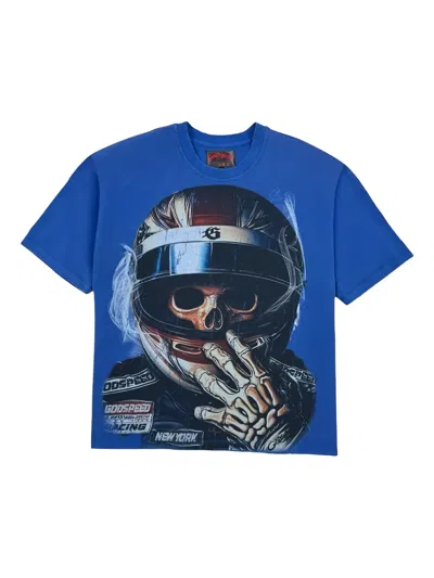Godspeed Glory Cup T-shirt In Blue