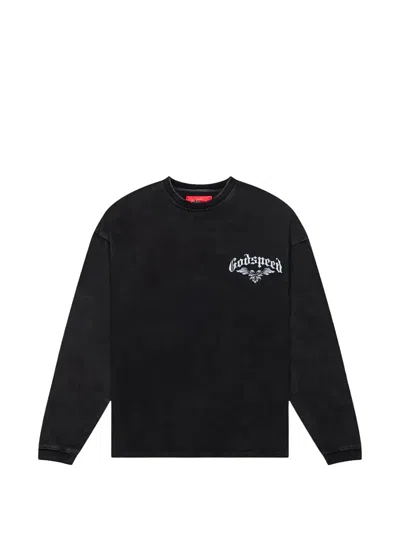 Godspeed Grail Long-sleeves Sweatshirt In Black