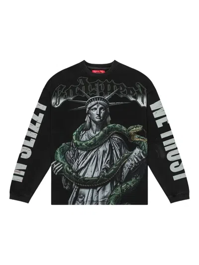 Godspeed Graphic Long-sleeve Sweatshirt In Multi