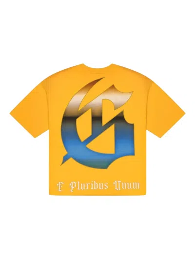 Godspeed Graphic-print Cotton T-shirt In Yellow