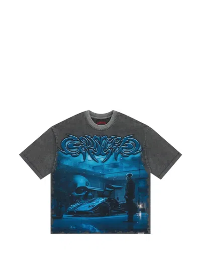 Godspeed Graphic-print T-shirt In Blue