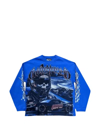 Godspeed Graphic Sweatshirt In Blue