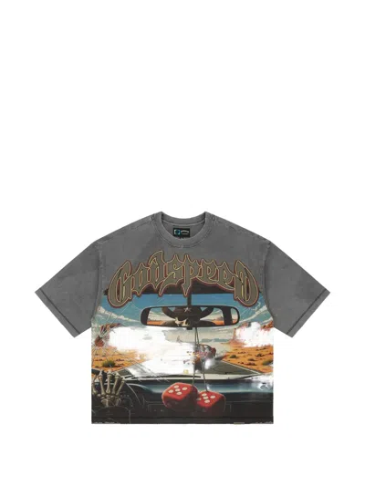 Godspeed Graphic-print Boxy-fit T-shirt In Multi