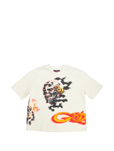 Godspeed Graphic-print Crew-neck T-shirt In 뉴트럴