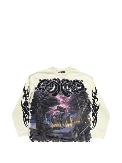 Godspeed Graphic-print Long-sleeved T-shirt In Multi