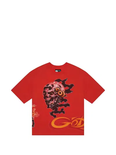 Godspeed Graphic-print T-shirt In 레드