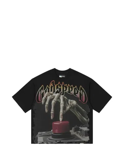 Godspeed Graphic-print T-shirt In 블랙