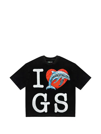 Godspeed Graphic-print T-shirt In 블랙