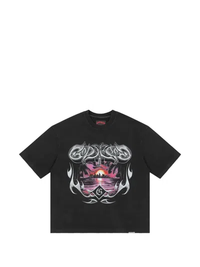 Godspeed Graphic-print T-shirt In Black
