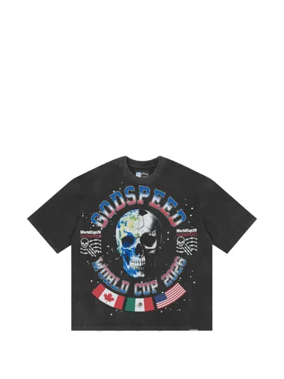 Godspeed Graphic-print T-shirt In Black