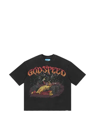 Godspeed Graphic-print T-shirt In Black