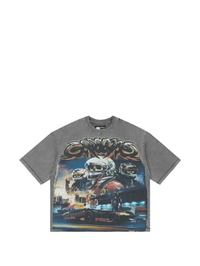 Godspeed Graphic-print T-shirt In Gray