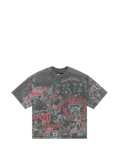 Godspeed Graphic-print T-shirt In Gray