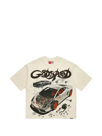 Godspeed Graphic-print T-shirt In Neutral