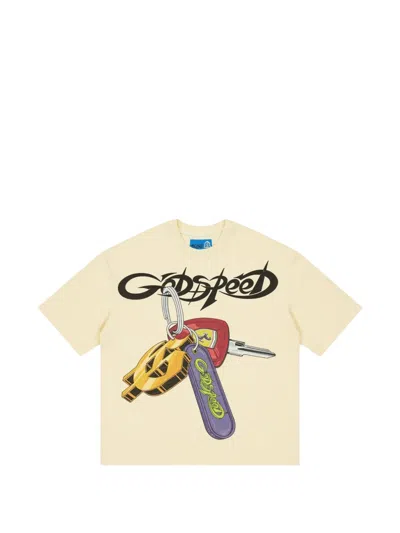 Godspeed Graphic-print T-shirt In Neutral