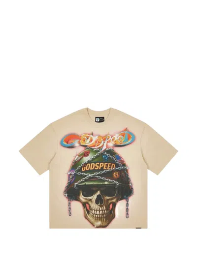 Godspeed Graphic-print T-shirt In Nude