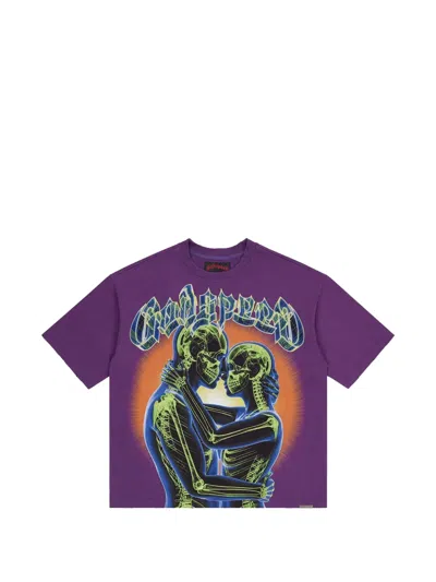 Godspeed Graphic-print T-shirt In Purple