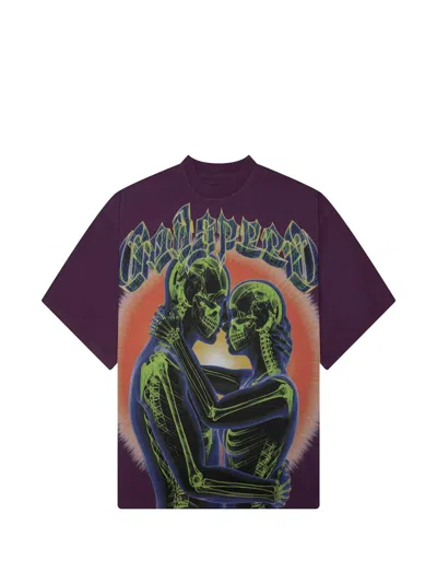 Godspeed Graphic-print T-shirt In Purple