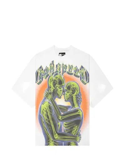 Godspeed Graphic-print T-shirt In White