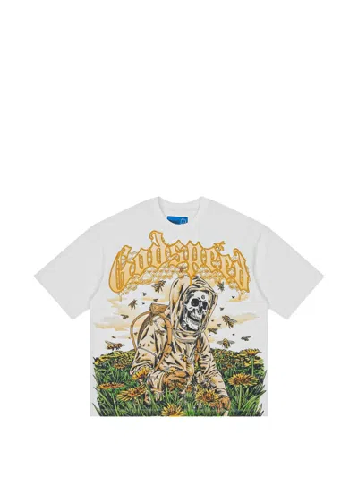 Godspeed Graphic-print T-shirt In White