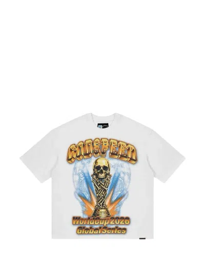 Godspeed Graphic-print T-shirt In White