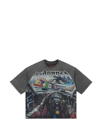 Godspeed Graphic-print Washed T-shirt In Multi